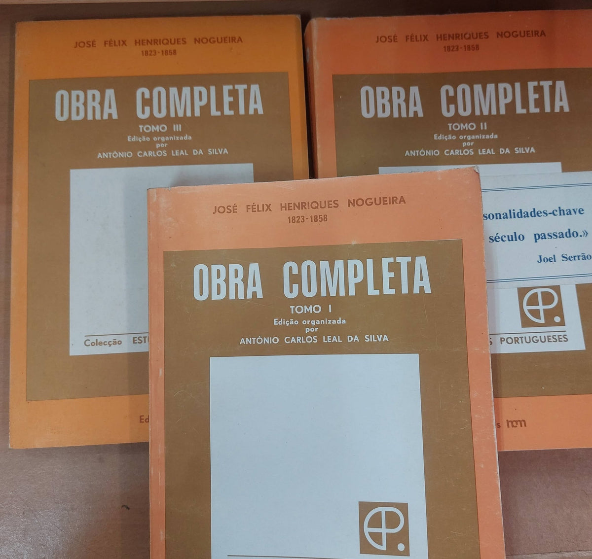 Obra Completa 3 Vol.- José Felix Henriques Nogueira